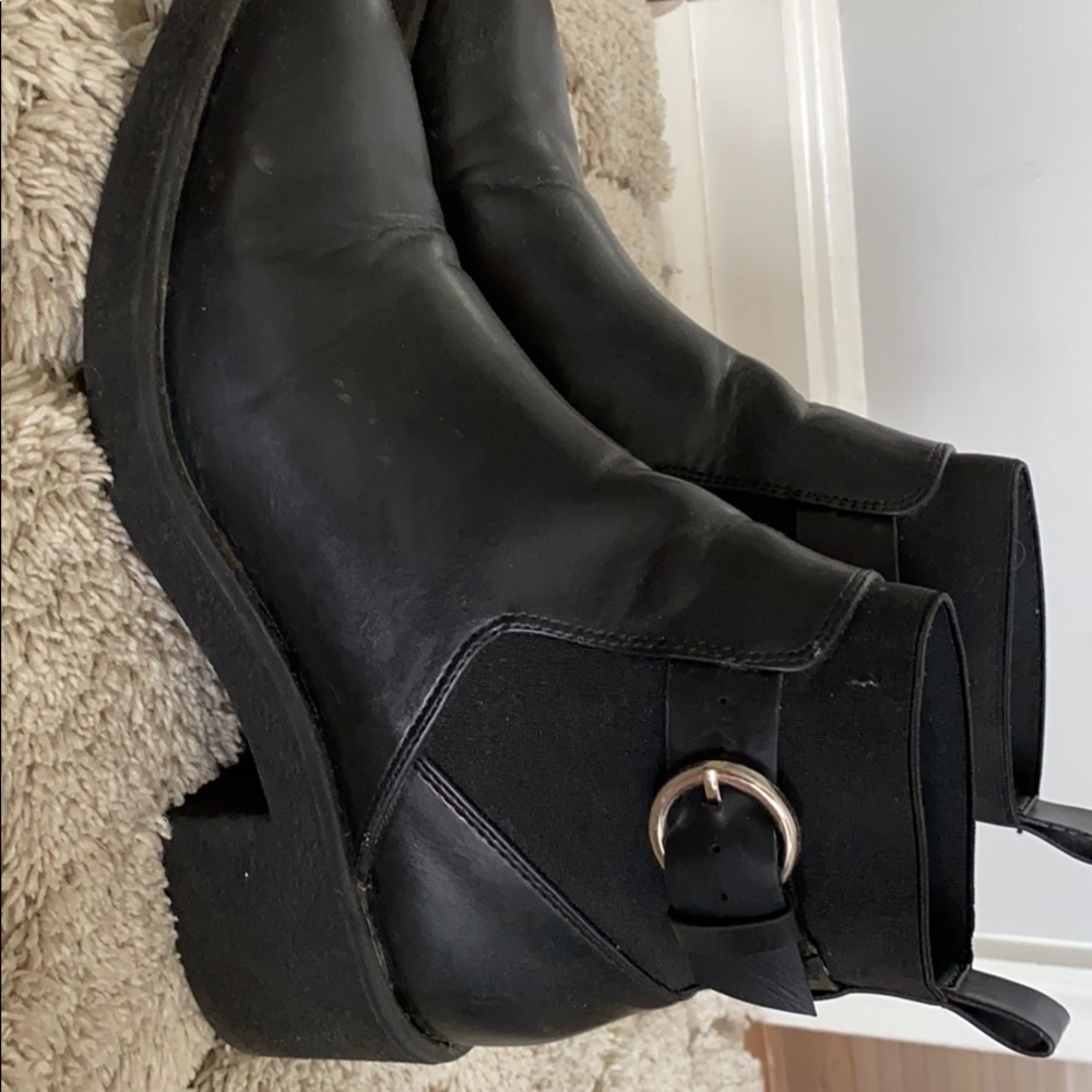 Black booties